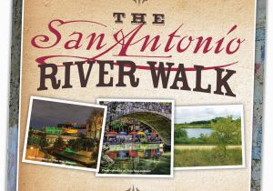 San Antonio Texas Riverwalk Map San Antonio River Walk Trail Map Brochure