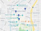 San Antonio Texas Street Map Downtown San Antonio Map Google My Maps