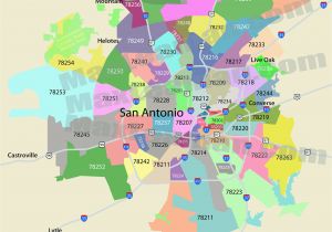 San Antonio Texas Zip Codes Map San Antonio Zip Code Map Mortgage Resources