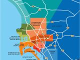 San Diego California On A Map San Diego Neighborhood Map Elegant Promotional Materials Guides