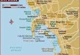San Diego On A Map Of California Map Of San Diego