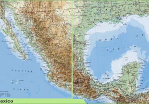 San Felipe Baja California Map San Felipe Baja California Map New Detailed Physical Map Mexico