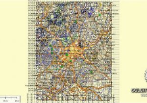 San Fermin Spain Map Madrid Map Vector Spain Printable City Plan atlas 49 Parts Editable