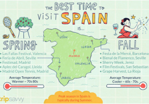 San Fermin Spain Map the Best Time to Visit Spain