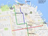 San Francisco Little Italy Map San Francisco S Popular tourist areas