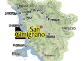 San Gimignano Italy Map San Gimignano Tuscany San Gimignano Near Siena Florence