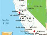 San Jose California Map Google Map California Google Map California Cities California Map Map Of