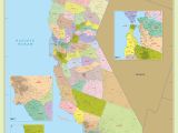 San Leandro California Map Map San Bernardino County Cities New Buy California Zip Code Map