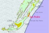 San Pedro Spain Map Belize Maps Map Of Ambergris Caye Belize and Belizean area