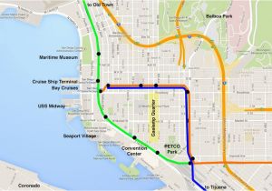 San Ysidro California Map Riding the San Diego Trolley Step by Step Guide