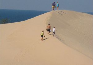 Sand Dunes In Michigan Map the Silver Lake Dunes area Of Hart and Mears is A Popular Summer