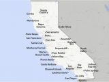 Santa Barbara On Map Of California Maps Of California Created for Visitors and Travelers