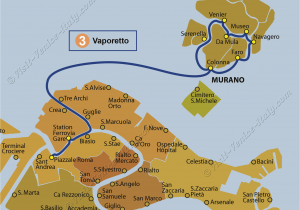 Santa Lucia Italy Map Transport Vaporetto Waterbus Bus Lines Maps Venice Italy