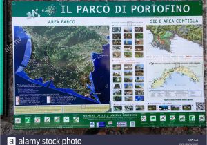 Santa Margherita Italy Map Italian Riviera Map Stock Photos Italian Riviera Map Stock Images
