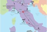 Santa Margherita Italy Map Treasures Of Italy Fox World Travel