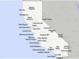 Santa Marta California Map Map Of the California Coast 1 100 Glorious Miles