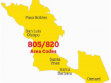 Santa Ynez California Map California 805 820 area Code Overlay Faqs Verizon Wireless