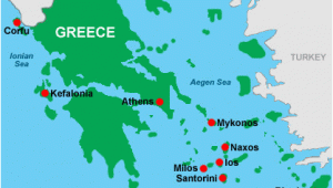 Santorini Italy Map Accommodation In athens Corfu Heraklion Mykonos Rhodes