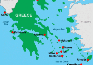 Santorini Italy Map Accommodation In athens Corfu Heraklion Mykonos Rhodes