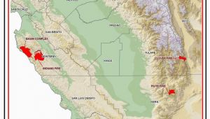 Saratoga California Map Map Of California Fires Currently Burning Massivegroove Com