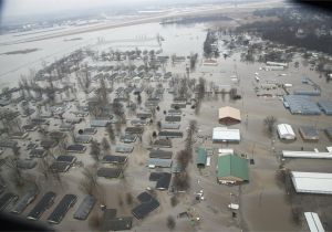 Satellite Map Minnesota Rising Rivers to Put More Communities at Risk Of Flood Disaster In