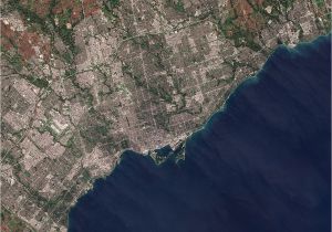 Satellite Map Of Canada Greater toronto area Wikipedia