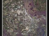 Satellite Maps Georgia Savannah Georgia Satellite Poster Map In 2018 Savannah Ga