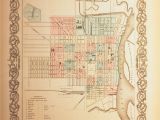 Savannah Georgia On A Map the City Of Savannah Georgia Reproduction Antique Maps and