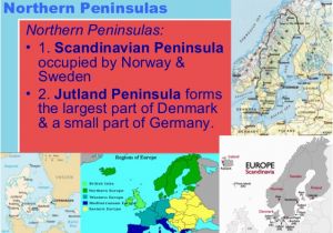 Scandinavian Peninsula Europe Map 54 Unerring Physical Map Europe Peninsulas