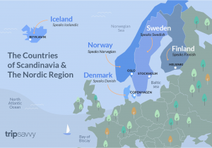 Scandinavian Peninsula Europe Map Countries Of Scandinavia and the nordic Region