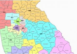 School Districts In Georgia Map Map Georgia S Congressional Districts