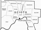 Scioto County Ohio Map Map Of Scioto County Ohio