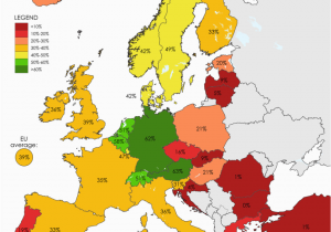 Scotland On Europe Map How Does Your Favorite European Country Measure Up In Terms