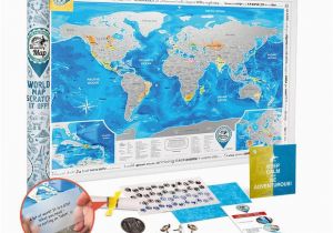 Scratch Off Europe Map Scratch Off Europe Map In Tube