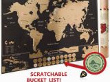 Scratch Off Europe Map Scratch Off World Map Poster Travel Journal as Travel Decor