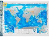 Scratch Off Europe Map Scratch Off World Map Silver In Tube