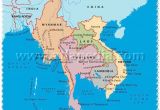 Se Michigan Map Political Map Of Myanmar Thailand Laos Cambodia Vietnam
