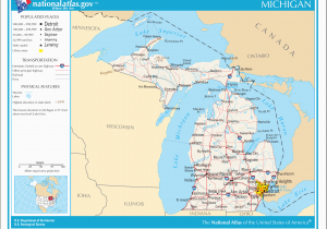 Se Michigan Map Show Me A Map Of Michigan Luxury State and County Maps Of Maine