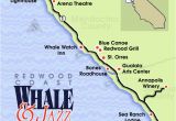 Sea Ranch California Map Gualala Arts 2009 Whale Jazz Festival Venue Map