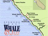 Sea Ranch California Map Gualala Arts 2009 Whale Jazz Festival Venue Map