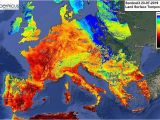 Sea Temperature Map Europe Europe Heatwave Uk Could Break All Time Temperature Record