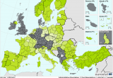 Seaports In Europe Map Inland Transport Infrastructure at Regional Level