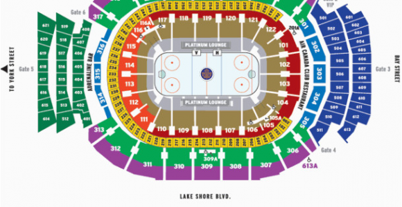 Seat Map Air Canada Centre Stadium Seat Numbers Online Charts Collection