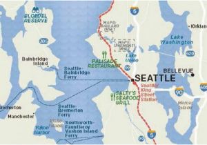 Seattle California Map Maps Visit Seattle