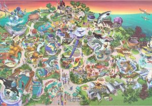 Seaworld California Map Sea World San Diego Map 2004 Road Trip Pinterest Sea