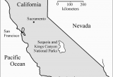 Sequoia National Park California Map Location Map Of Sequoia and Kings Canyon National Parks California