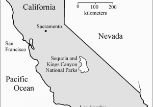 Sequoia National Park Map California Location Map Of Sequoia and Kings Canyon National Parks California