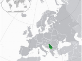 Serbia On Europe Map Serbia Wikipedia