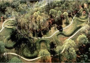 Serpent Mound Ohio Map the Great Serpent Mound Peebles Ohio atlas Obscura