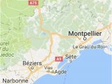 Sete Map France Pinterest